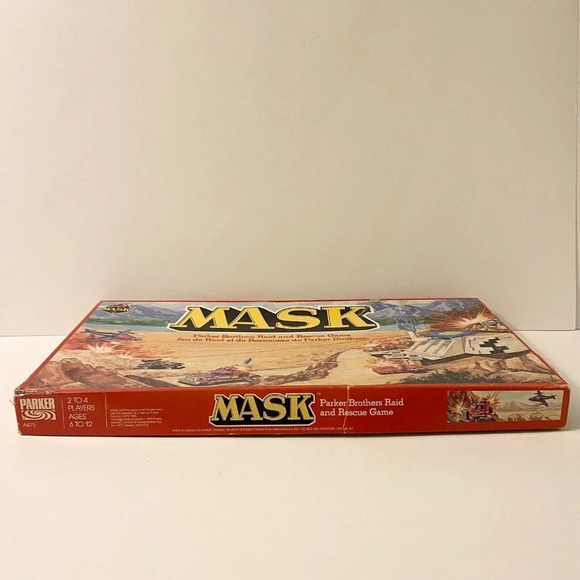 Vintage 1985 Mask Parker Brothers Raid  and Rescue Board Game Missing 1 Vehicle - Picture 9 of 16